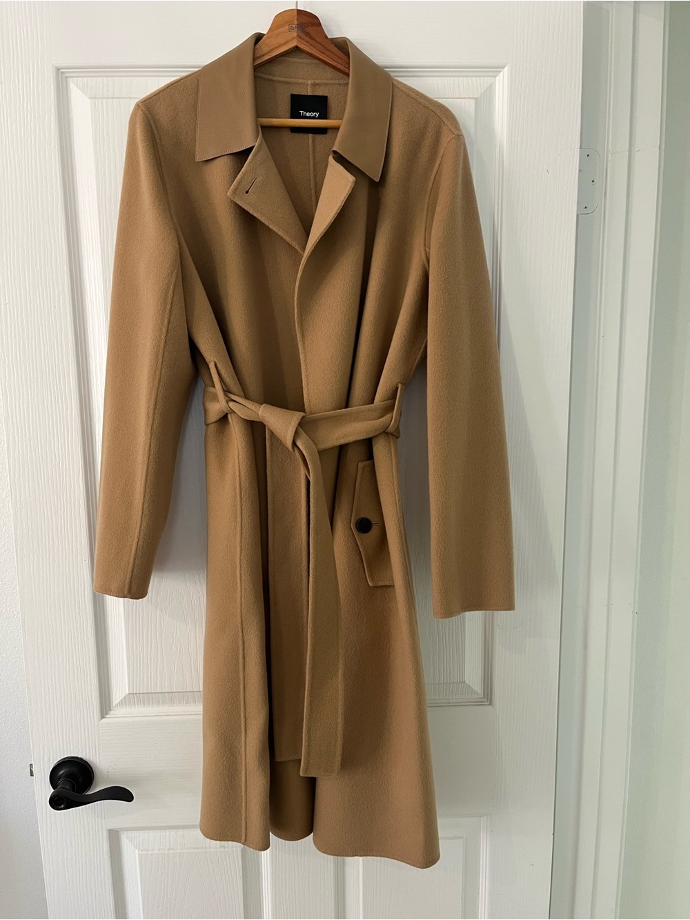 Theory Double-Faced Wool Coat M NWT